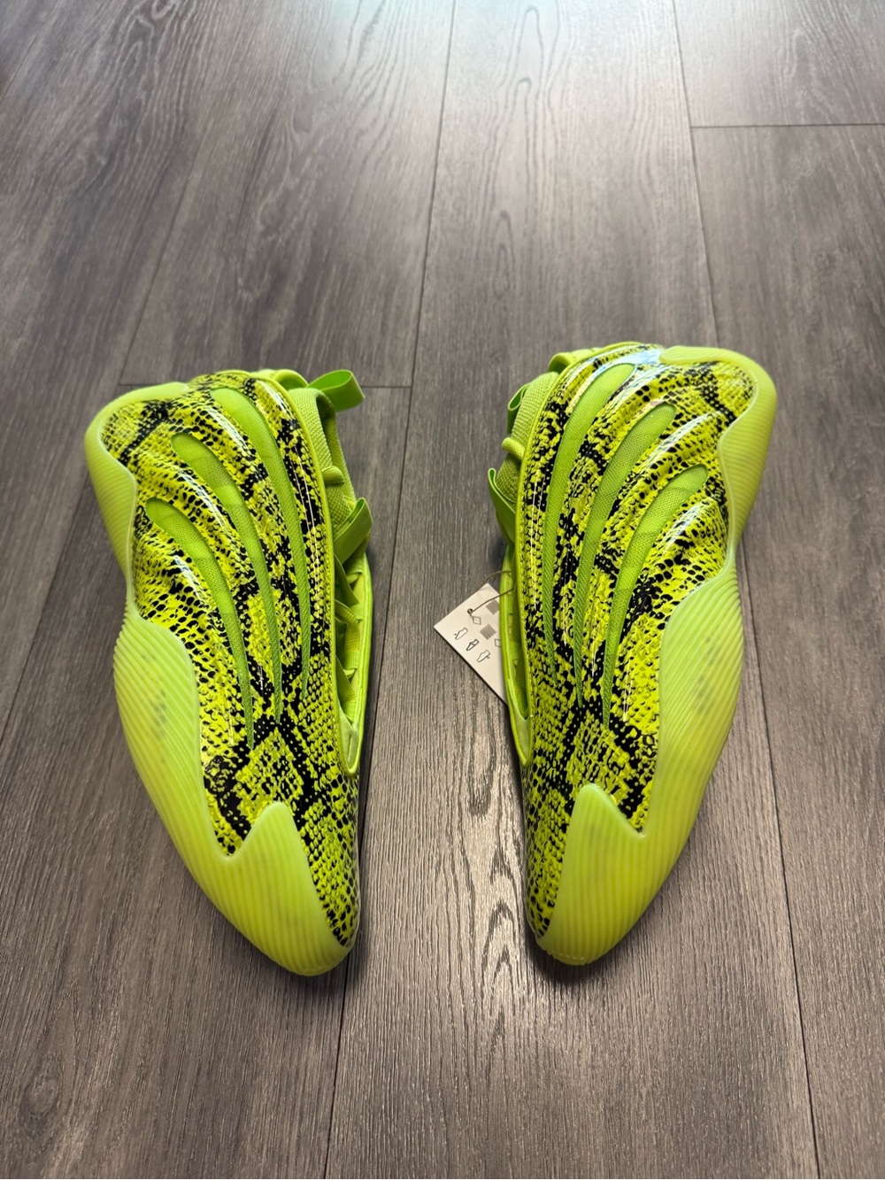 Adidas Harden Volume 9 “Solar Slime” Snakeskin | JR8289 RARE Mens SIZE 10 New